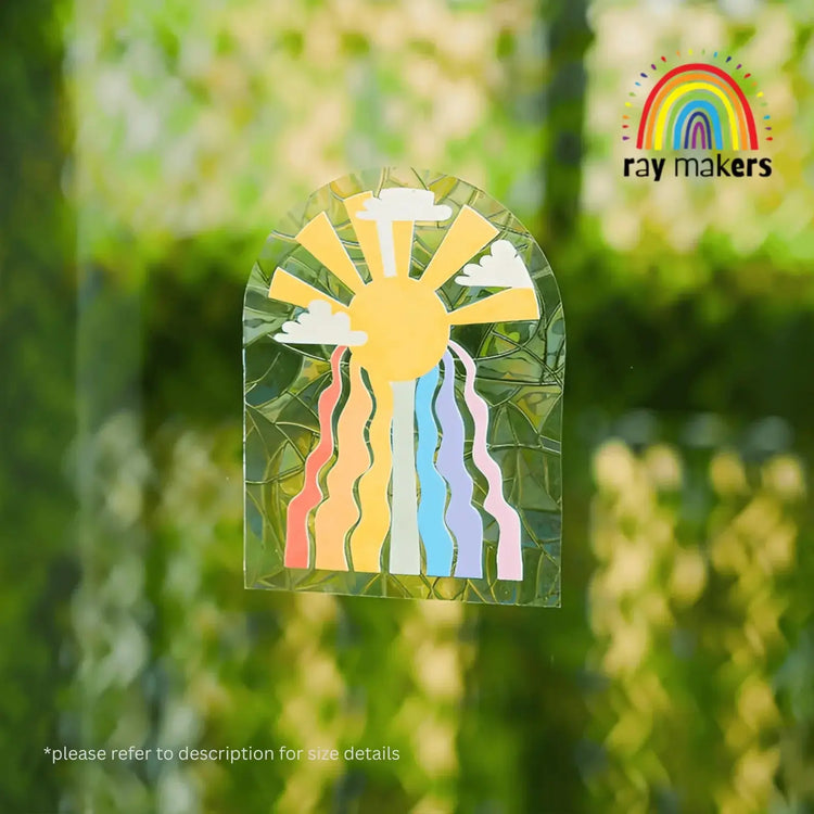 Rainbow Making Suncatcher Sticker RayMakers