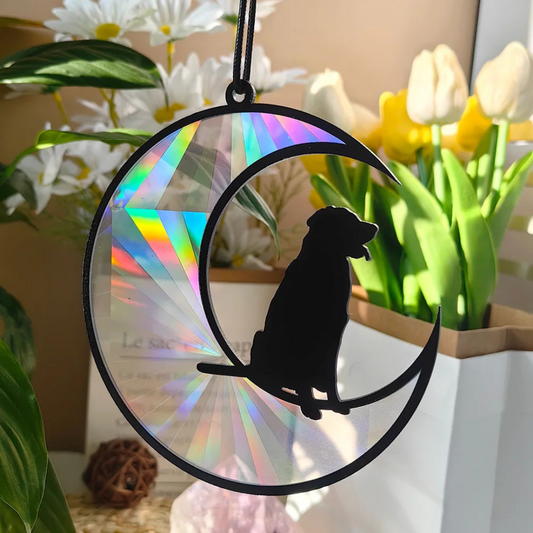 Acrylic Hanging Dog Suncatchers