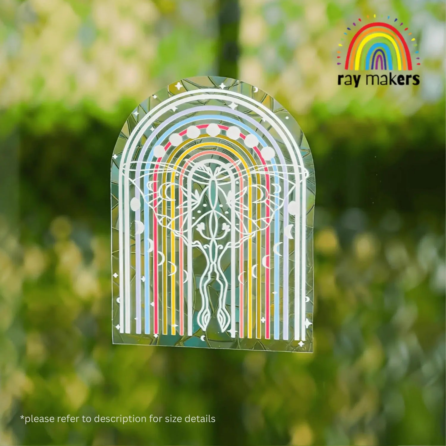 Rainbow Making Suncatcher Sticker RayMakers