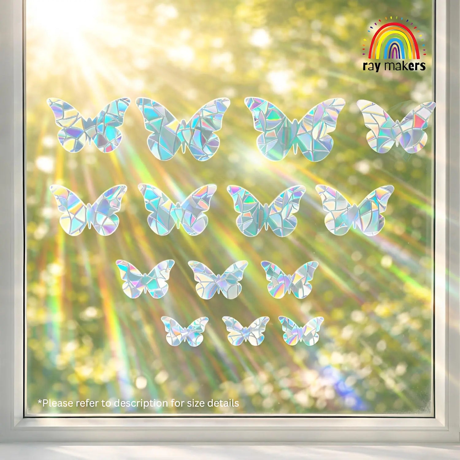 Rainbow Making Suncatcher Sticker Set RayMakers