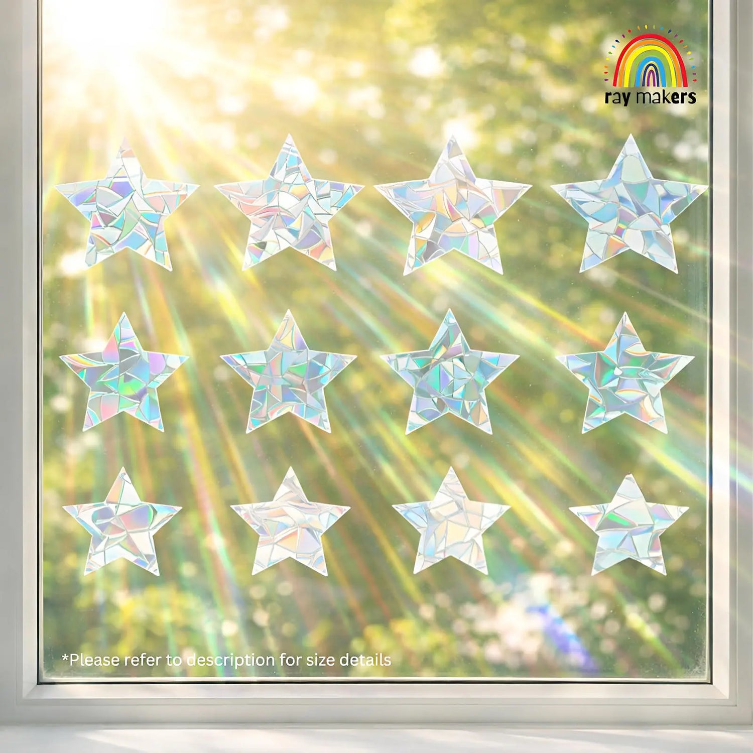 Rainbow Making Suncatcher Sticker Set RayMakers