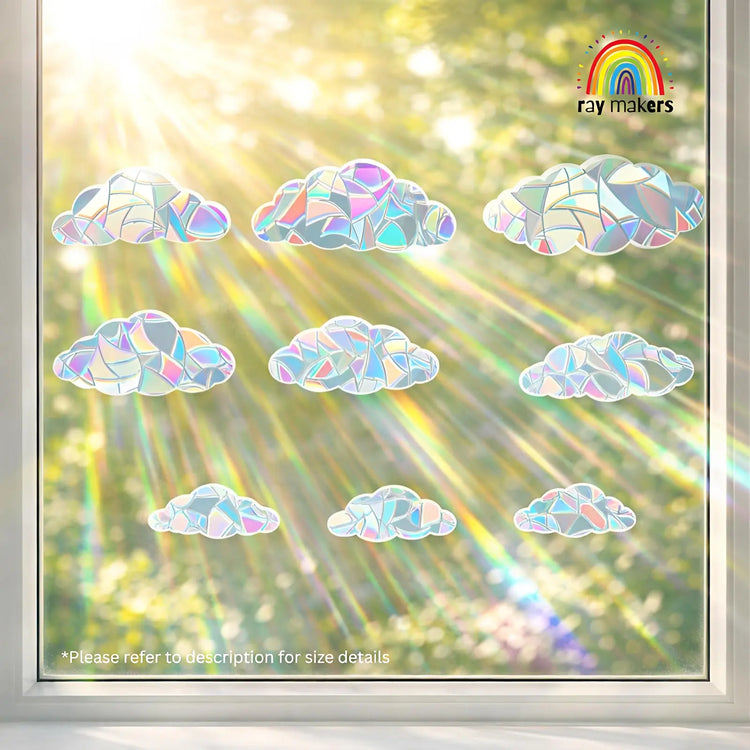 Rainbow Making Suncatcher Sticker Set RayMakers
