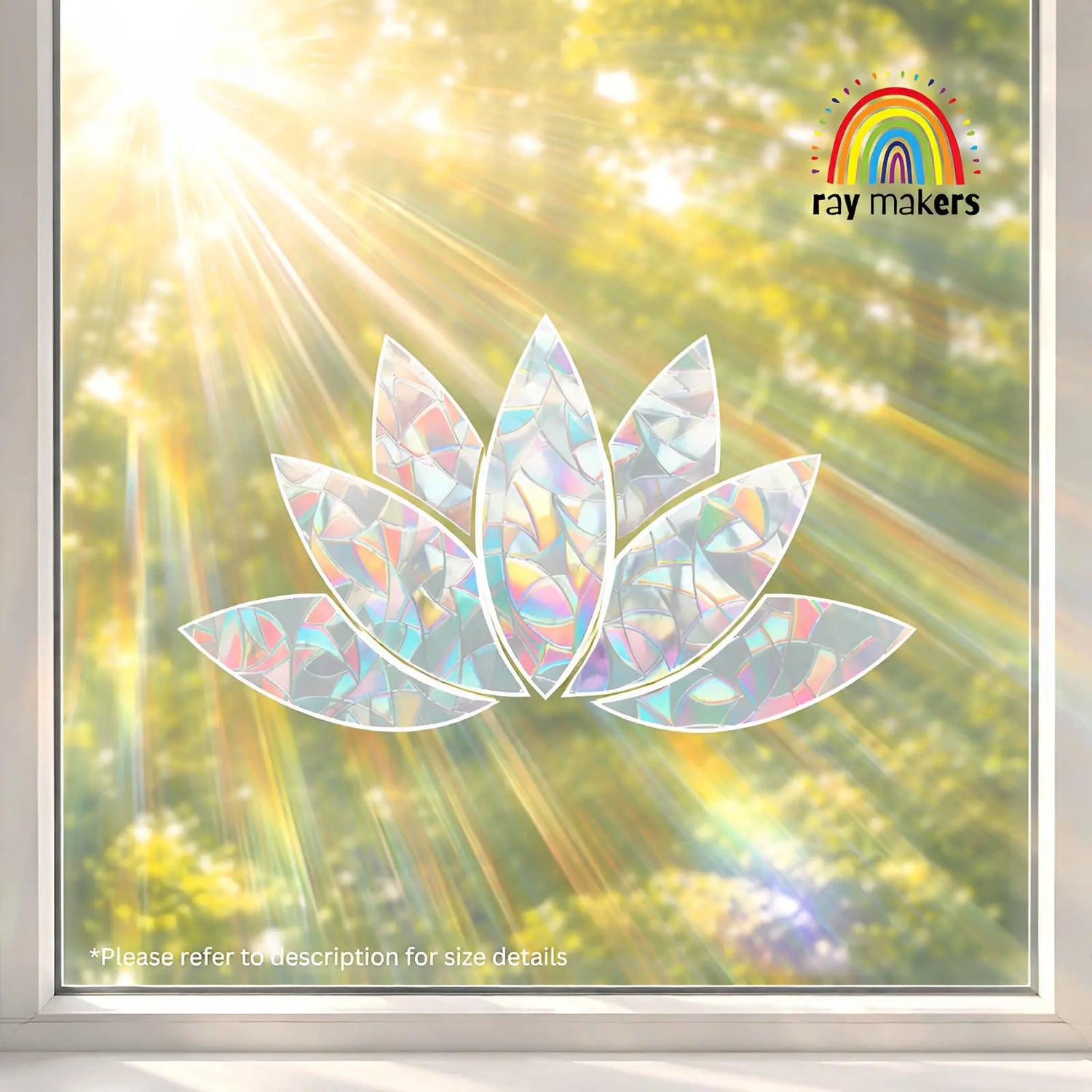 Rainbow Making Suncatcher Sticker Set RayMakers