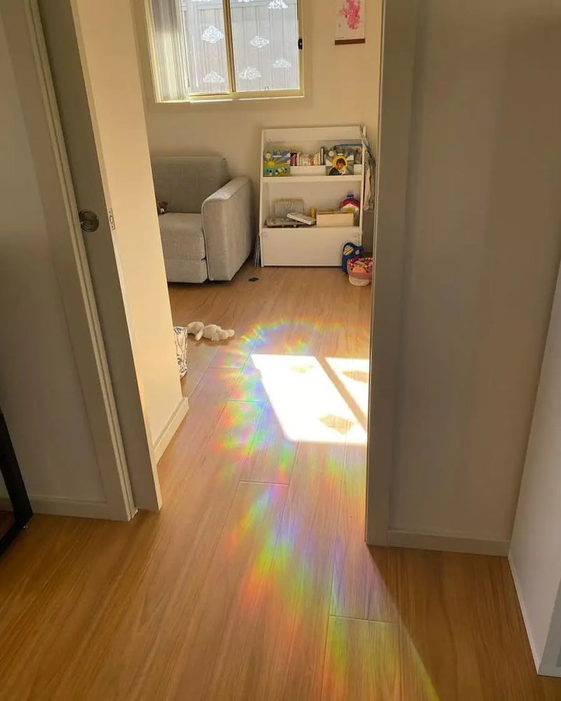 Customer rainbow photo